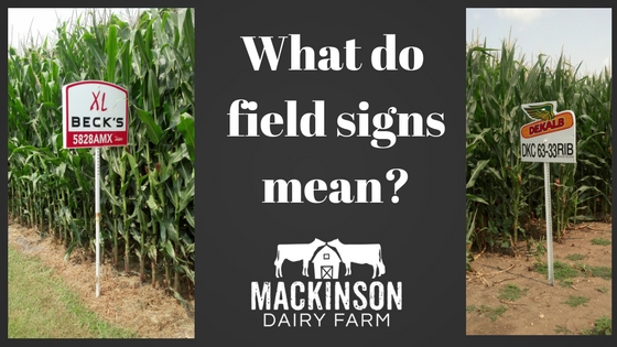 What do field signs mean?