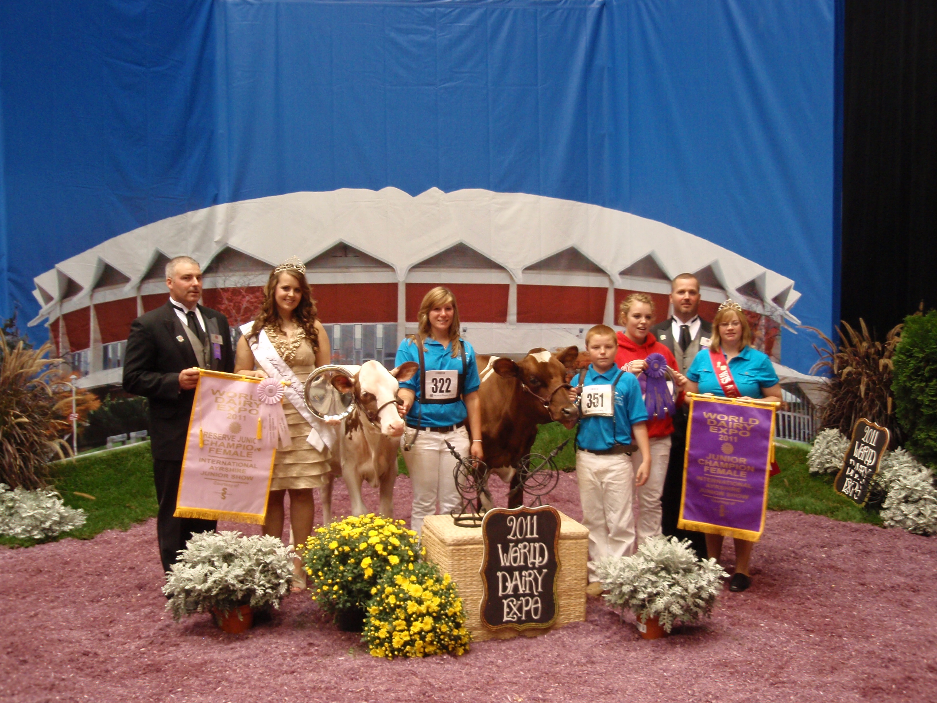 Darcy was Reserve Junior Champion (Junior Show) at the 2011 WDE.