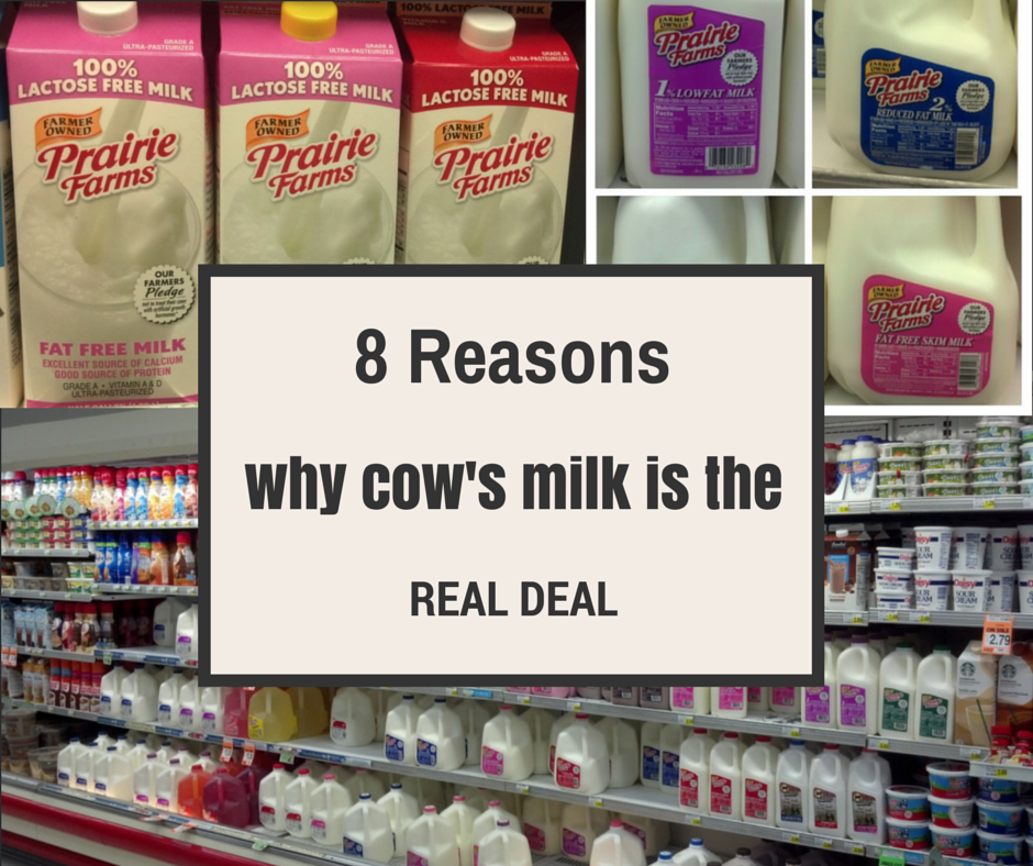 Why is cow’s milk the real deal?
