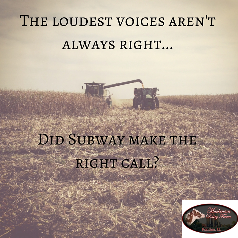 The loudest voices aren’t always right.