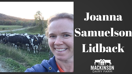 Women in Dairy: Joanna Lidback of The Farm at Wheeler Mountain