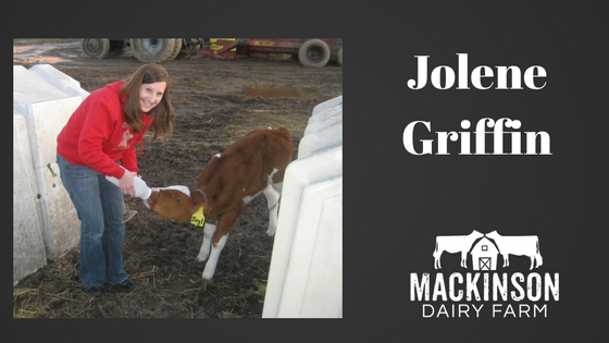 Women in Dairy: Jolene Griffin from Michigan!