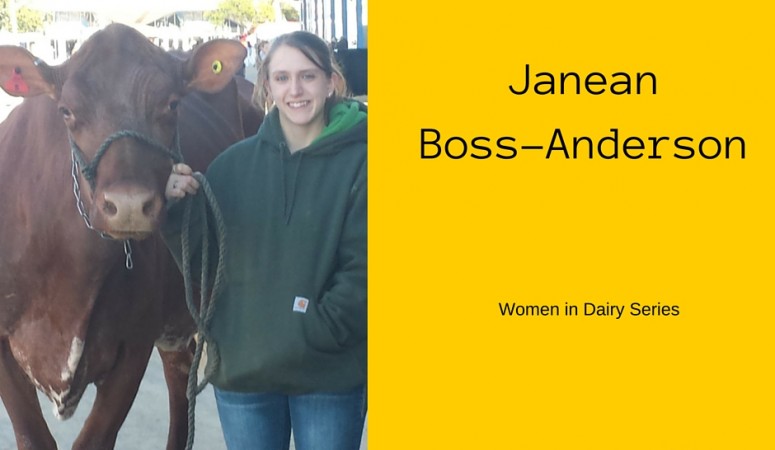 Women in Dairy: Janean Boss Anderson from Monroe, Wisconsin