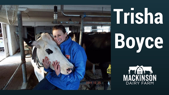 Women in Dairy: Trisha Boyce from Delta, Pennsylvania