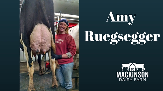 Women in Dairy: Amy Ruegsegger from Shullsburg, Wisconsin