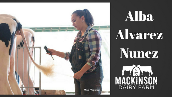 Women in Dairy: Alba Alvarez Nuñez from Vegadeo, Asturias, España