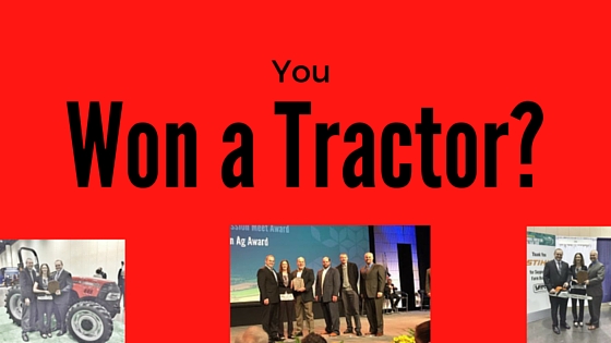 You Won a Tractor?
